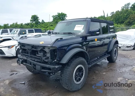 2021 Ford Bronco Outer Banks из США, поврежденный, VIN 1FMEE5DP2MLA89419